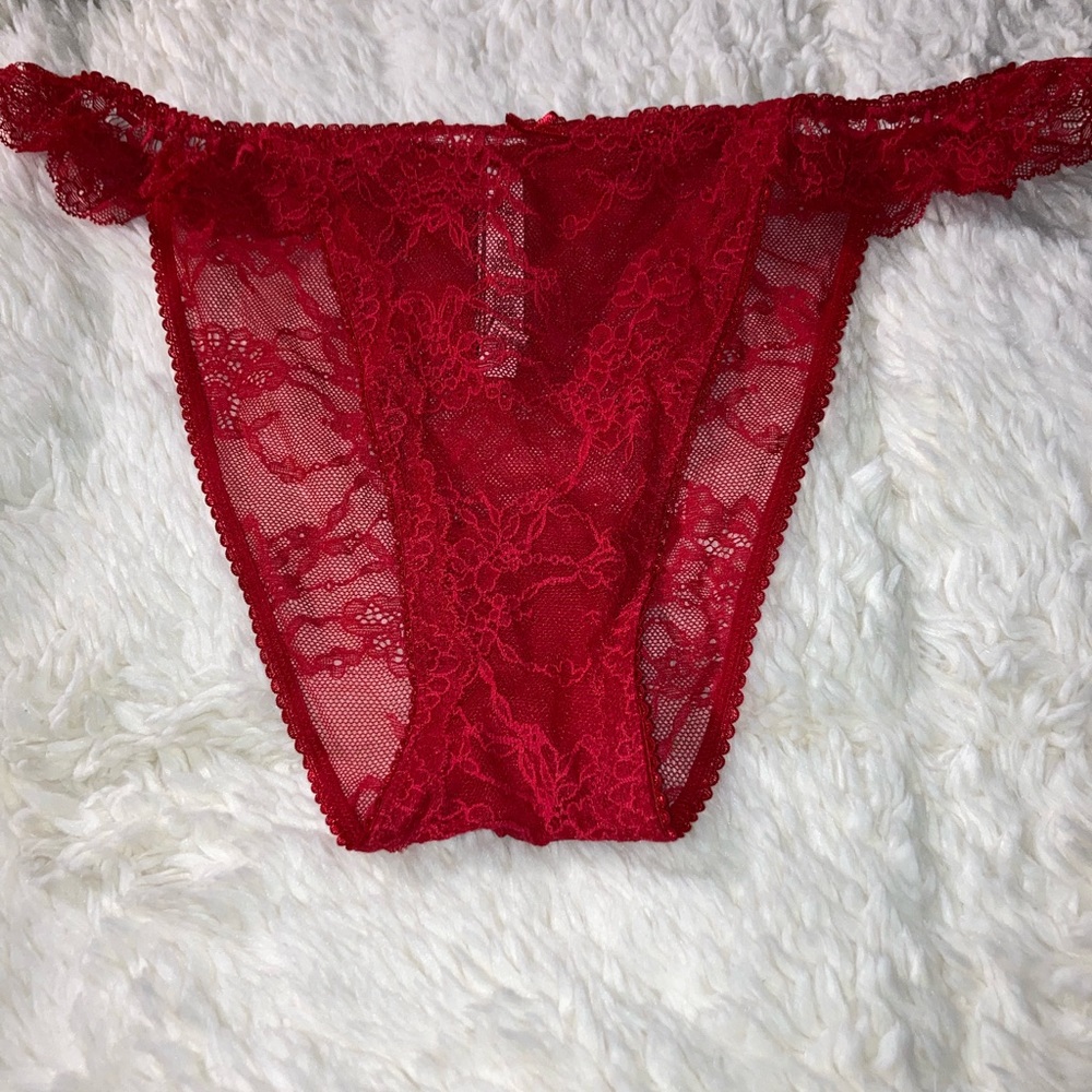 Ruffled string dream angels bikini